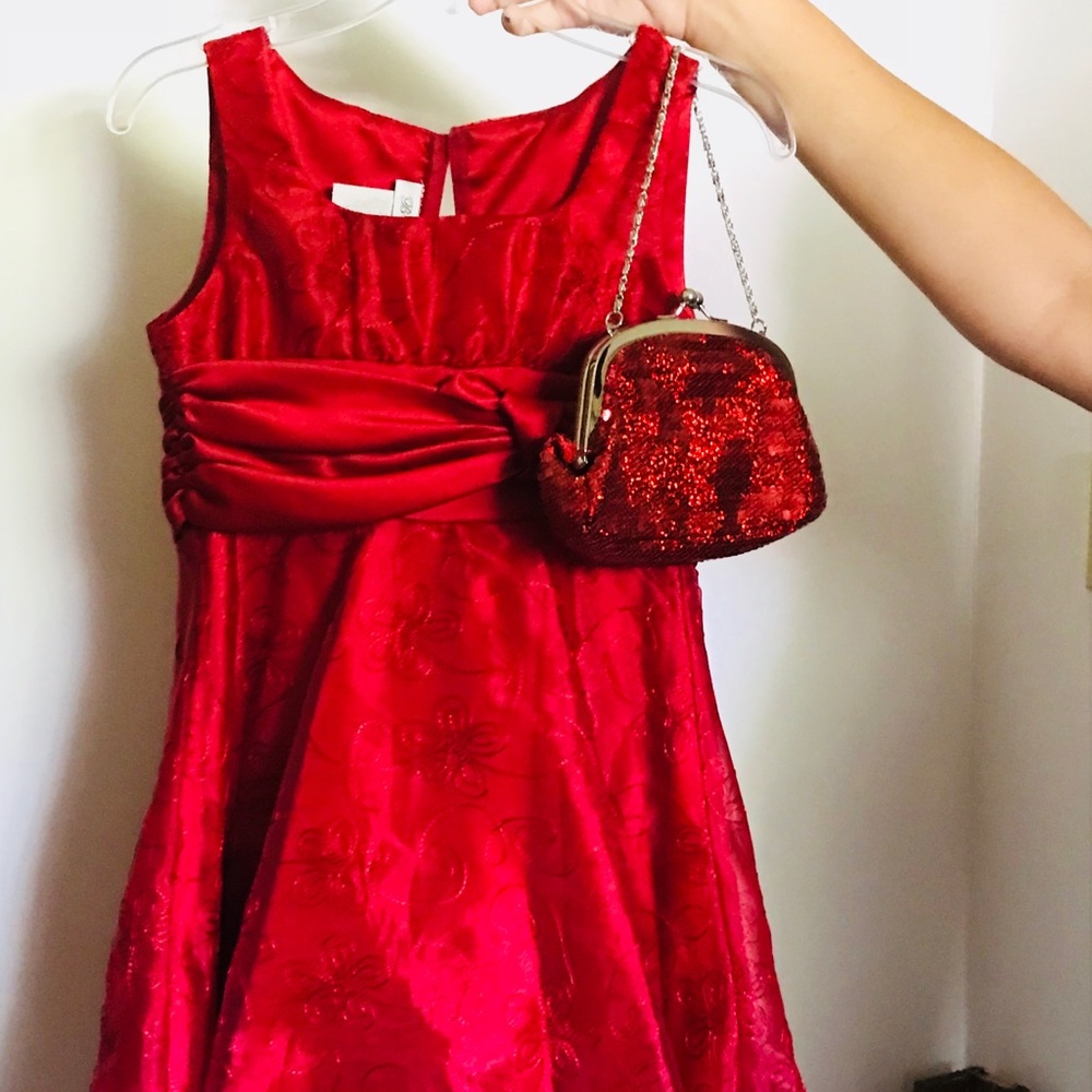 Childs Red dress